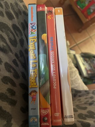 DVD Dora la Exploradora y Pocoyó