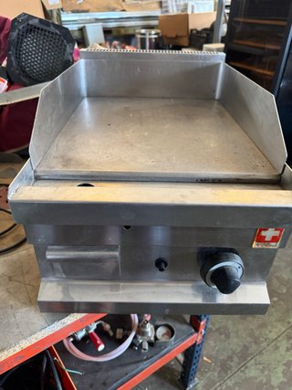 Plancha de gas de acero inoxidable