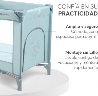 Cuna de Viaje KikkaBoo SO Gifted 120x60
