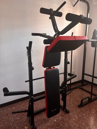 Banco musculación ISE ajustable