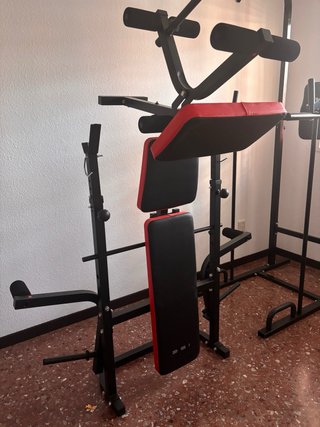 Banco musculación ISE ajustable