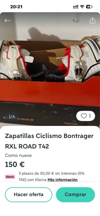 Zapatillas Ciclismo Bontrager RXL T43