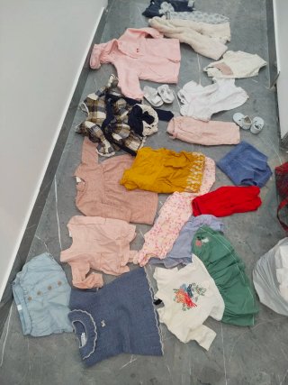 Lote Ropa Bebé Invierno 1-18 Meses