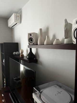 Mueble de salón wengué