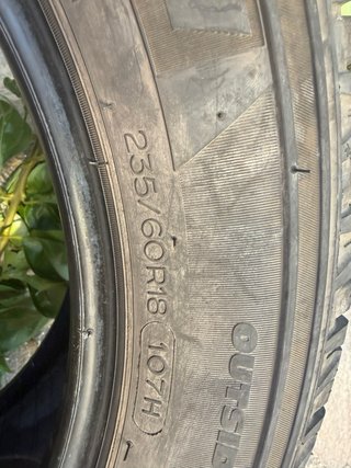 2 Neumáticos Michelin Latitude Cross 235/60/18