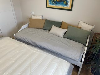 Cama nido 90x1,90 con colchones sin estrenar