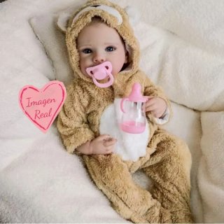 Muñeca reborn bebé silicona