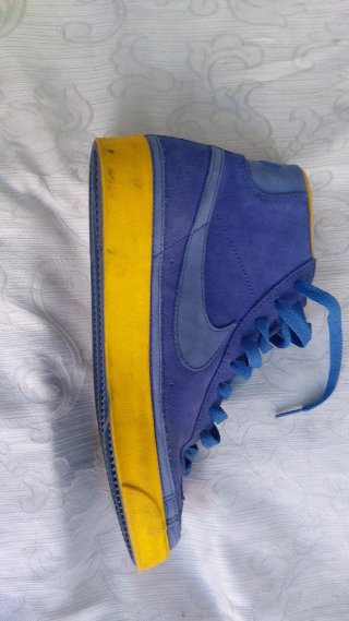 Nike Blazer n. 42.5 viola/giallo
