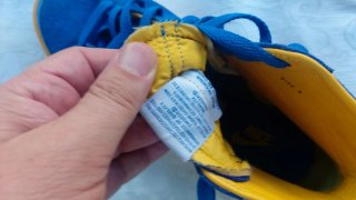 Nike Blazer n. 42.5 viola/giallo