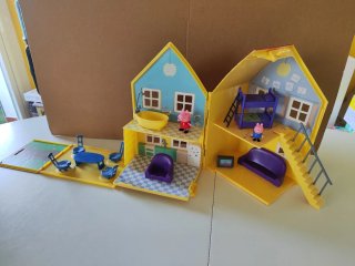 Casa y Caravana Peppa Pig. Muñecos Peppa Pig