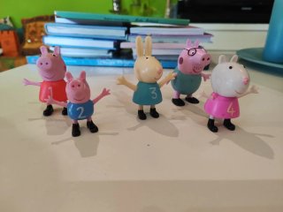 Casa y Caravana Peppa Pig. Muñecos Peppa Pig