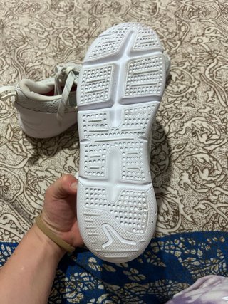Deportivas tela gris mujer