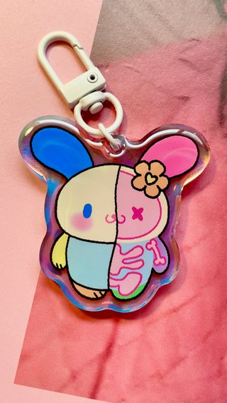 Llaveros Sanrio huesos serie 01 (holografico)