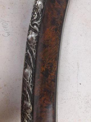 Marco Ovalado Antiguo Madera
