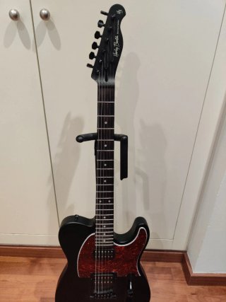 Guitarra Eléctrica Harley Benton TE-20HH Negra