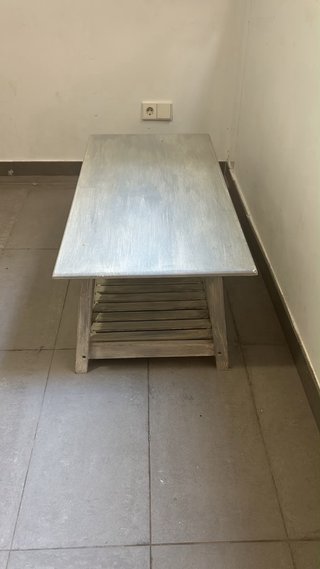 Mesa de centro rústica