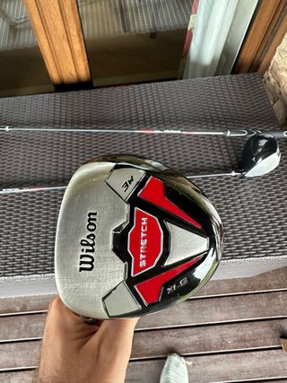 Set Wilson Stretch XLS Zurdo Driver+3W+Híbrido