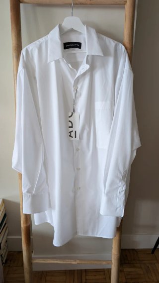 Camisa Adolfo Domínguez Blanca Vestir Hombre