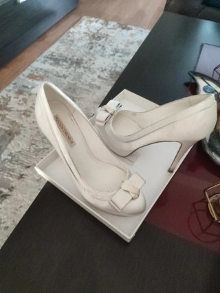 Zapatos de fiesta blancos ESSENCE MENBUR