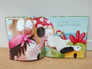 Libro infantil La isla de los mocos (Alicia Acost