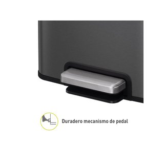 EKO Madison Cubo basura acero inoxidable compacto