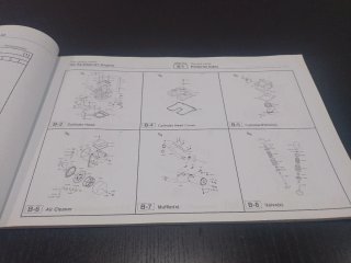 Manual Kawasaki KLX300R Piezas Recambio