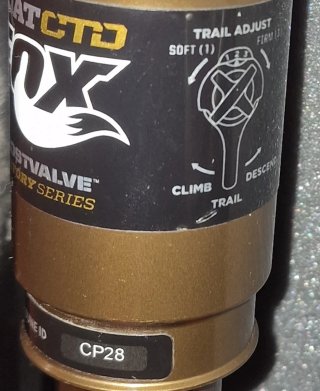 URGE .Amortiguador Fox Float CTD kashima