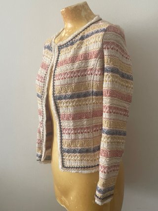 Cárdigan Zara Talla 36 Multicolor