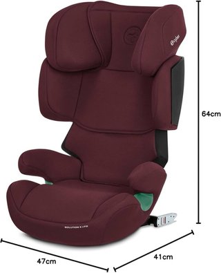 Silla Coche CBX Solution X i-Size color burdeos