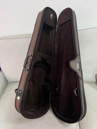 Funda para violín 4/4 marrón