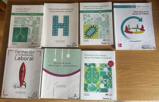 Libros grado medio enfermeria 1 curso