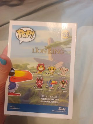 Funko Pop Zazú Disney 499