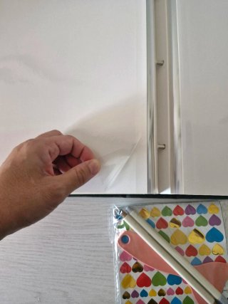 Álbum de fotos autoadhesivo grande con accesorios
