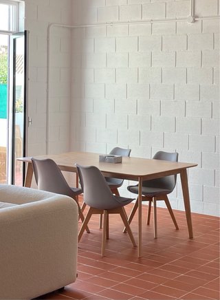 Mesa comedor 180x90 y 4 sillas