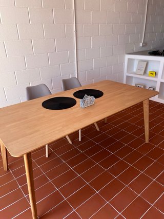 Mesa comedor 180x90 y 4 sillas