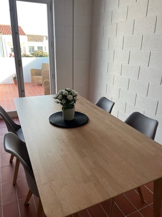 Mesa comedor 180x90 y 4 sillas