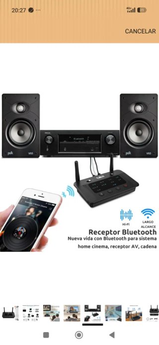 Transmisor Receptor Bluetooth 1Mii Nuevo