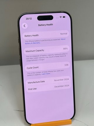 iPhone 16 Pro 128GB Desert Titanium