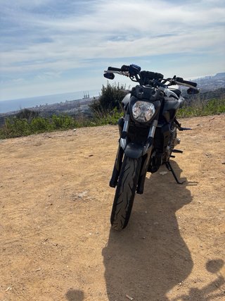 Yamaha MT-07 Negra