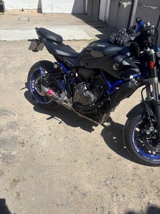 Yamaha MT-07 Negra