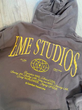 Sudadera EME Studios Marrón