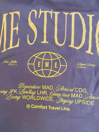 Sudadera EME Studios Marrón