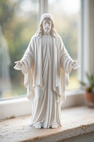 Statuetta Gesù 3D stampata 25cm