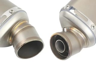 Tubo de escape universal para moto