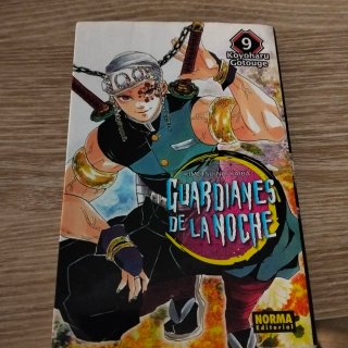 Mangas colección guardianes de la noche