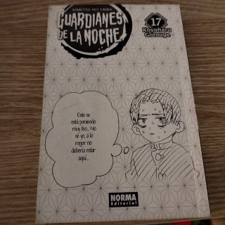 Mangas colección guardianes de la noche