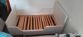 Cama infantil blanca