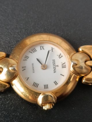 Reloj Festina Mujer Chapado Oro F18698