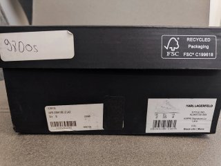 Karl Lagerfeld scarpe sneakers originale Nr 35 New