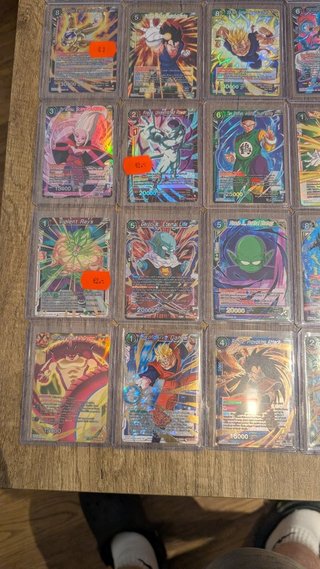 82 Cartas Dragon Ball Super Card Game